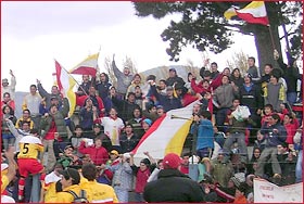 Una hinchada orgullosa.